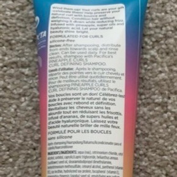 NEW Pacifica Beauty Rosemary Detox Scalp Scrub Pineapple Curls Cond. + Tote - Picture 5 of 13